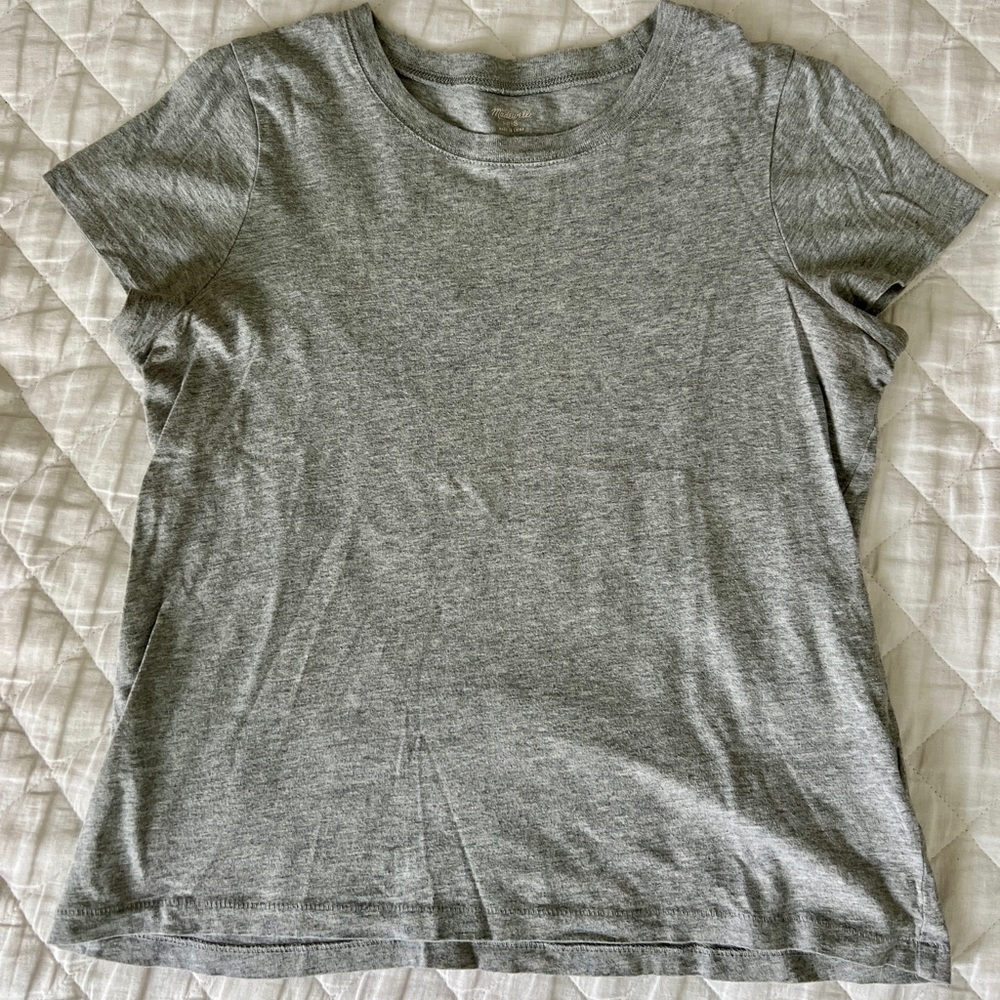 Madewell Gray Women's T-Shirt